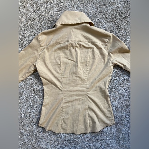 Vintage Sisley Dramatic Collar Button Down - Picture 7 of 10